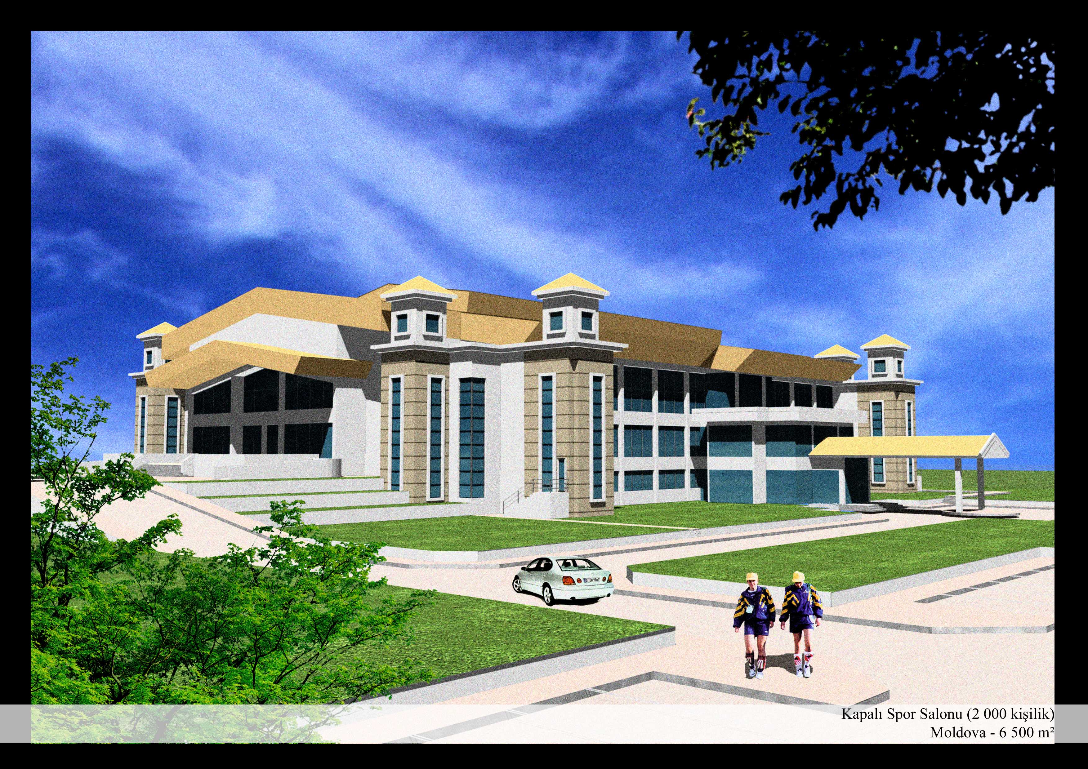 Moldova kapalı spor merkezi